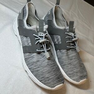 Hey Dude Men's Mistral Stretch Sneaker Fleece Fog SZ 13